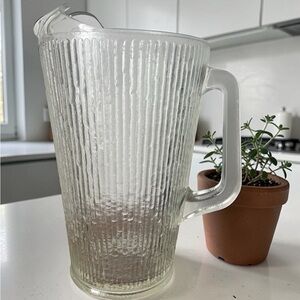 MCM Jeanette Glass Finlandia Pitcher with Handle